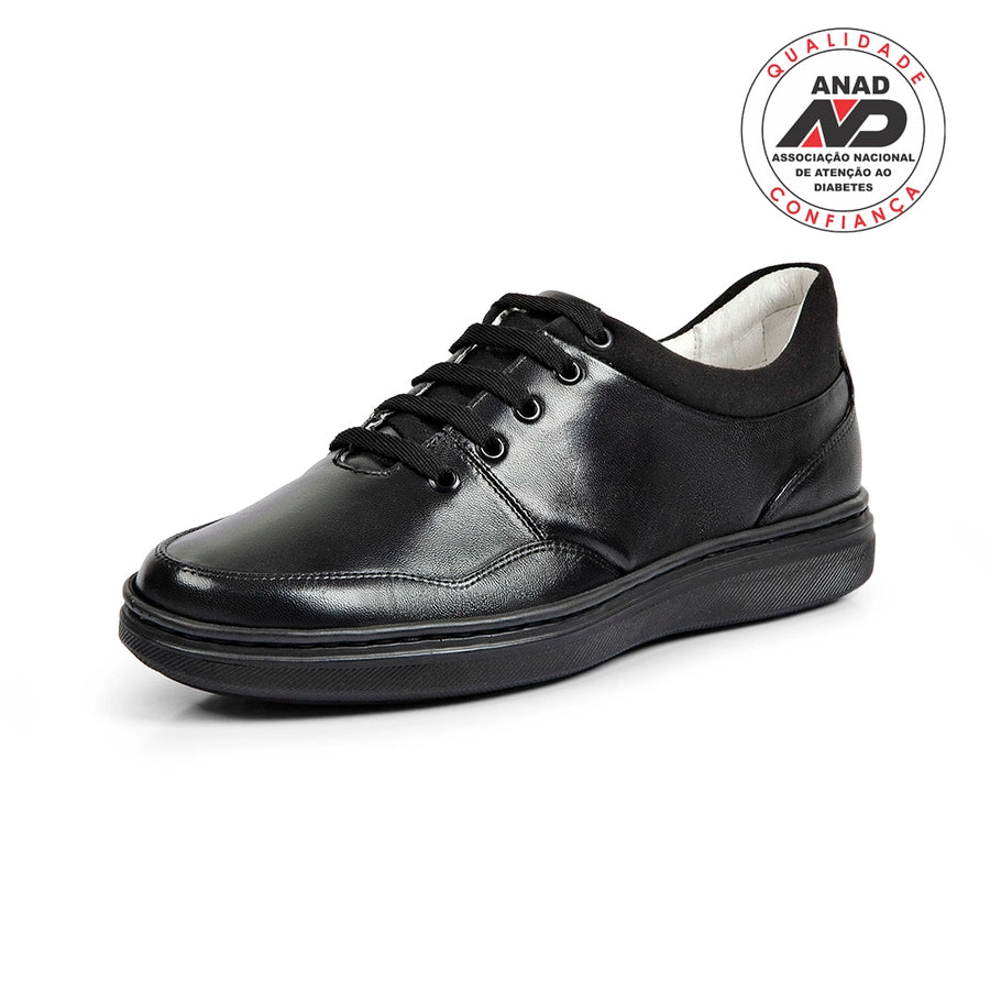 CHAUSSURES HOMMES DBT LINE NIRVANA NOIR CUIR CHÈVRE 17302