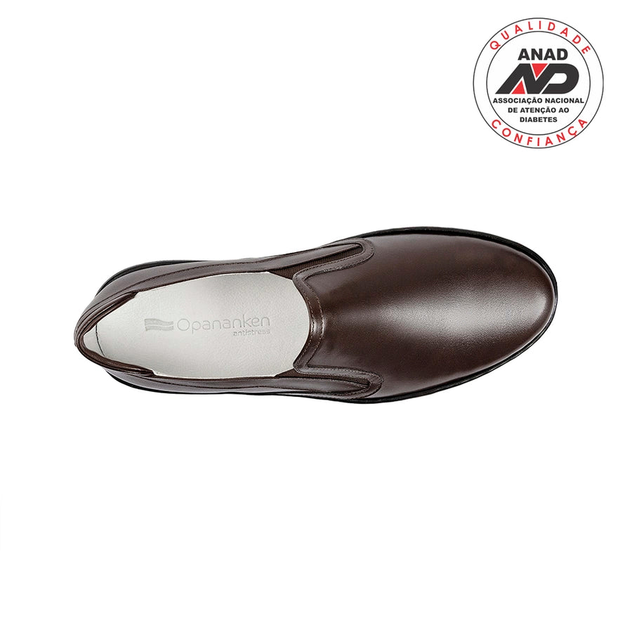 CHAUSSURES HOMMES DBT LINE NIRVANA CUIR CHÈVRE CAFÉ FONCÉ 17305