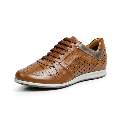 CHAUSSURES FEMMES CUIR FUNNY CARAMEL 30112