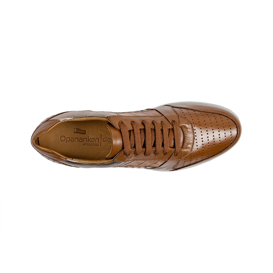 CHAUSSURES FEMMES CUIR FUNNY CARAMEL 30112