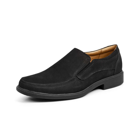 CHAUSSURES HOMMES LOUNGE CUIR NUBUCK NOIR 59519
