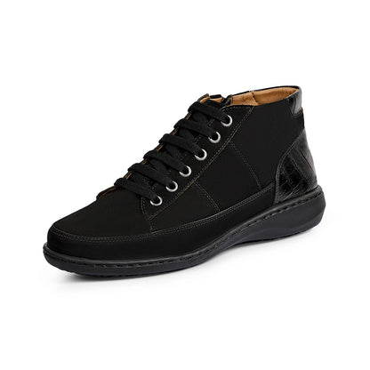 BOTTES FEMMES ENJOY NUBUCK BLACK 63711