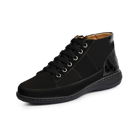 BOTTES FEMMES ENJOY NUBUCK BLACK 63711