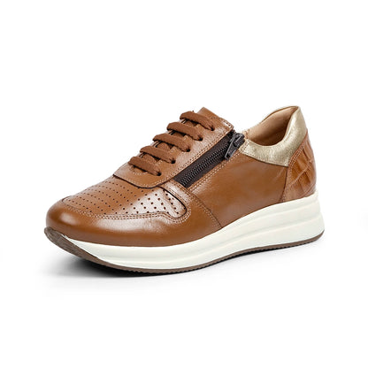 SNEAKERS FEMMES FLY CARAMEL 65201