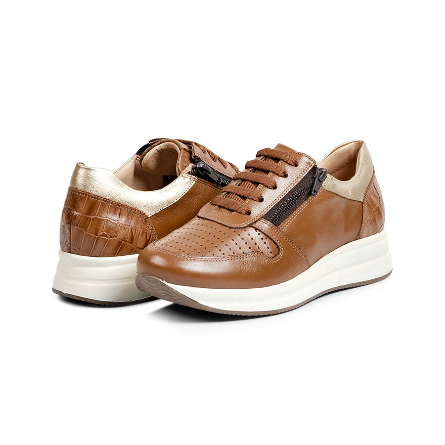 SNEAKERS FEMMES FLY CARAMEL 65201