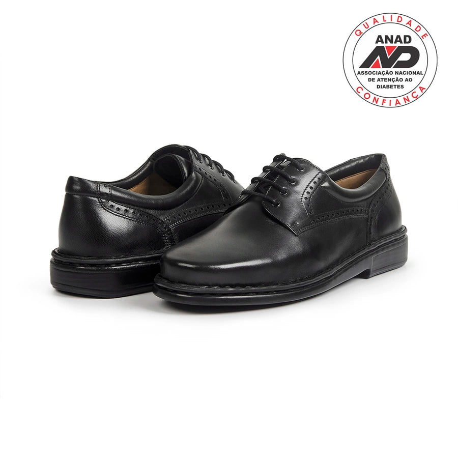 CHAUSSURES HOMMES DBT LINE CUIR CHÈVRE NOVO BLACK 35505