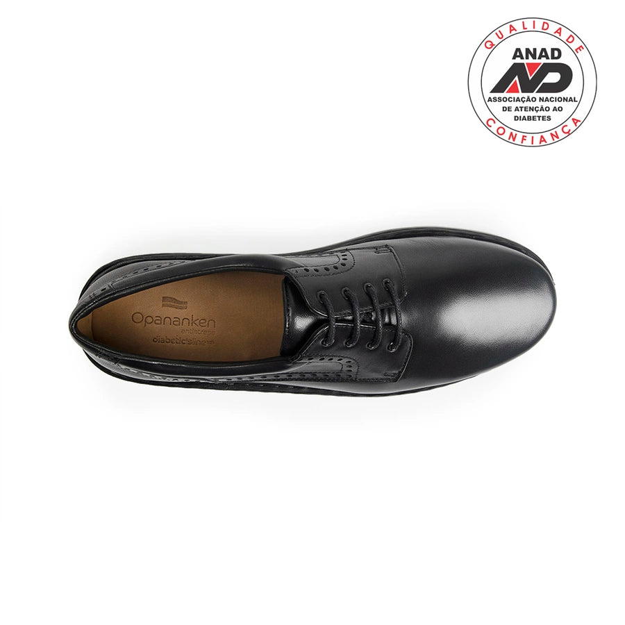 CHAUSSURES HOMMES DBT LINE CUIR CHÈVRE NOVO BLACK 35505
