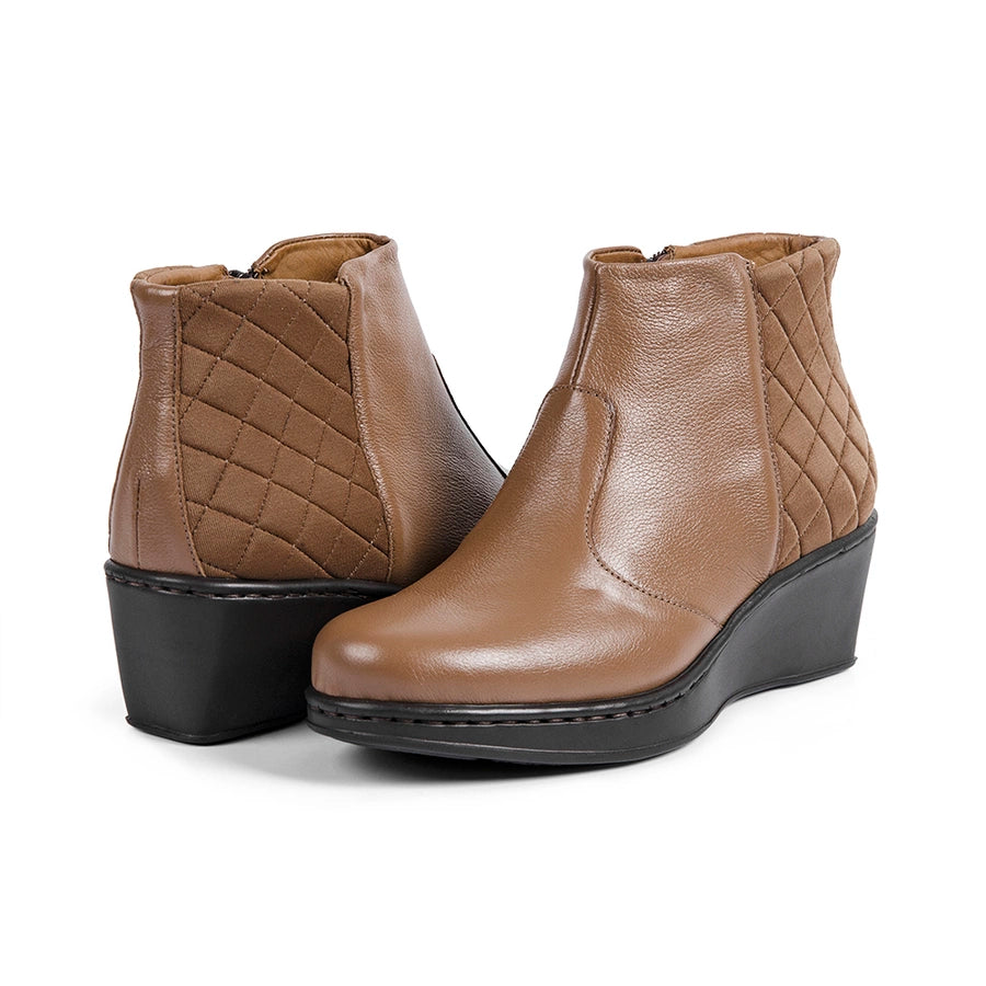 BOTTES FEMMES DONNA CUIR CARAMEL 54704