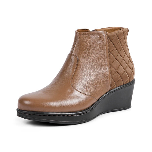 BOTTES FEMMES DONNA CUIR CARAMEL 54704