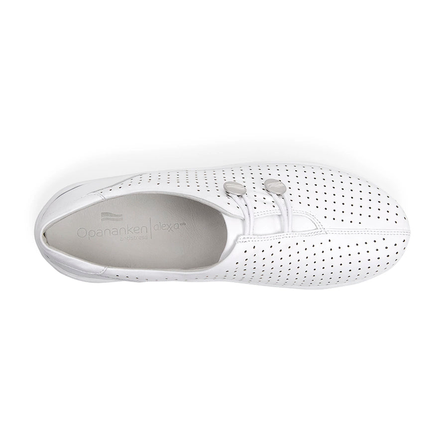 CHAUSSURES FEMMES CUIR CHÈVRE BELL WHITE 74508L1