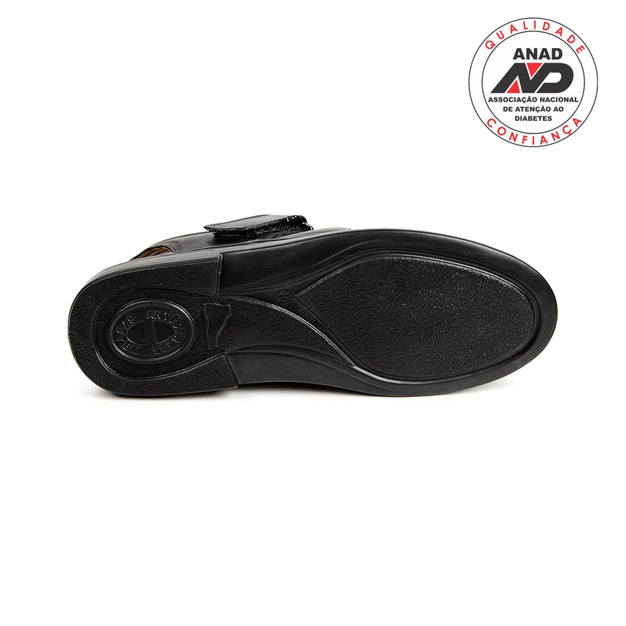 SANDALES HOMMES DBT CUIR CHÉVRE SOFT LINE BLACK 66901