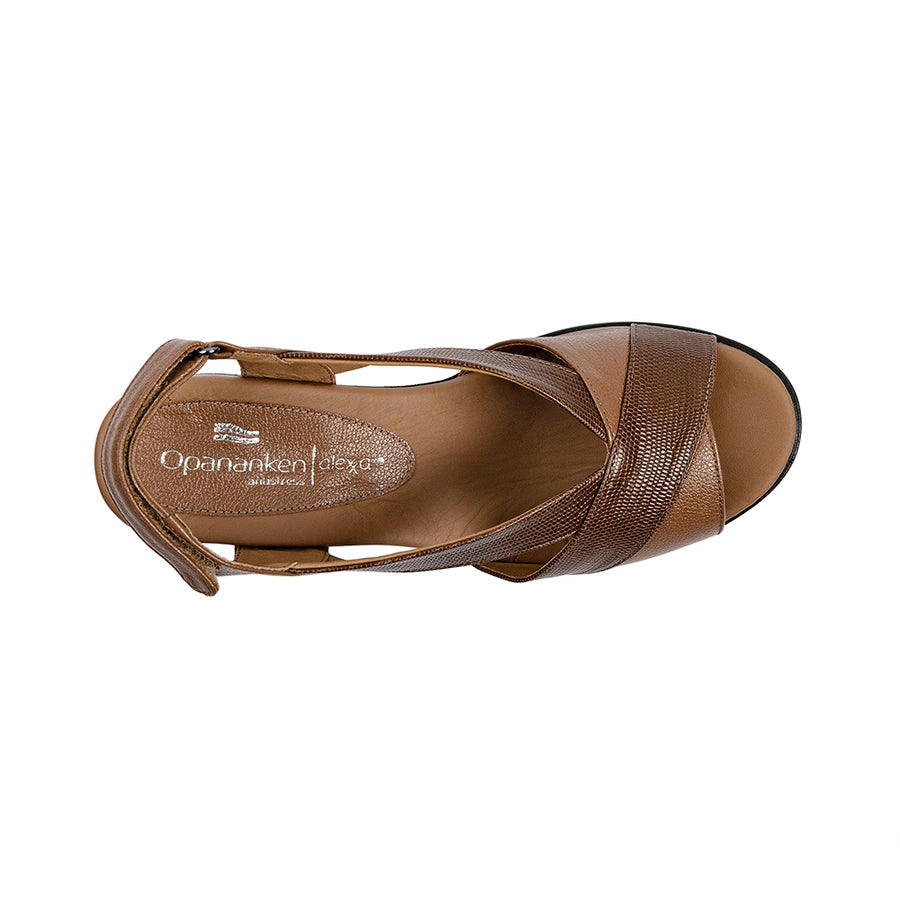 SANDALES FEMMES VICKY CARAMEL 41502